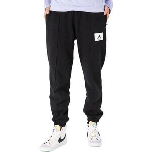 Nike Air Jordan Men’s Flight Essentials Workout Gym Black Sweatpants Jogger